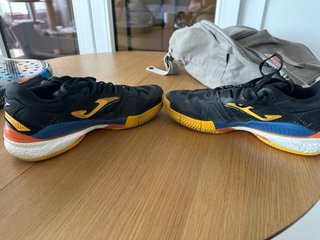 Zapatillas Padel Joma Negras y Amarillas