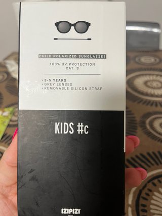 Gafas de sol IZIPIZI Kids Polarizadas Negras