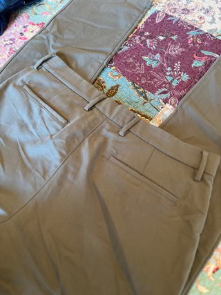 Pantalones Old Navy Talla M Verde Oliva