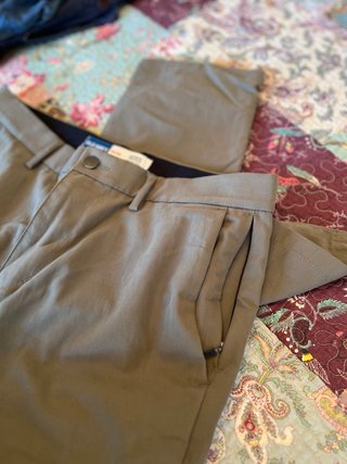 Pantalones Old Navy Talla M Verde Oliva