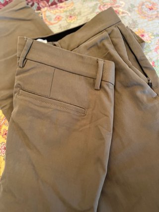 Pantalones Old Navy Talla M Verde Oliva