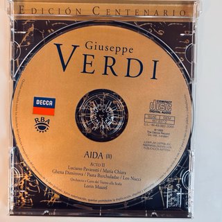 Giuseppe Verdi - Aida (3 CD) Edición Centenario
