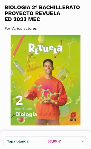 Biología, 2 bachillerato, Revuela Guía del prof...