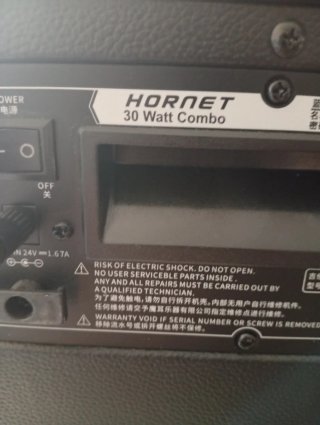 Amplificador guitarra Mooer Hornet Combo 30