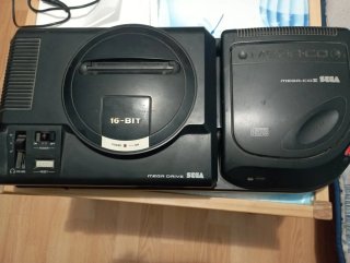 Sega Mega CD con Mega Drive