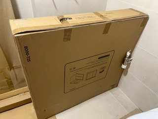 Espejo de baño madera y cristal