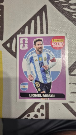 Cromos Messi Extra Sticker Panini 2026