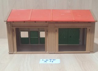 Playmobil Granero Rojo y Verde