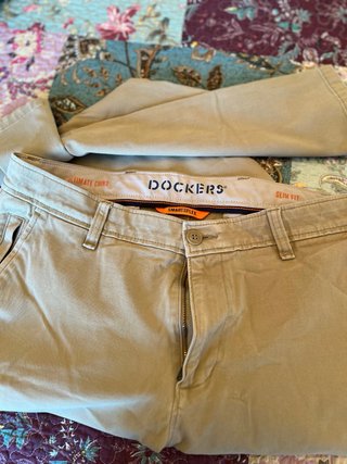 Pantalones Dockers Beige Slim Fit Hombre