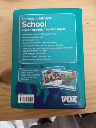 Diccionario School English-Spanish / Español-In...