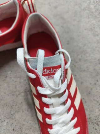 Zapatillas Adidas Rojas y Blancas