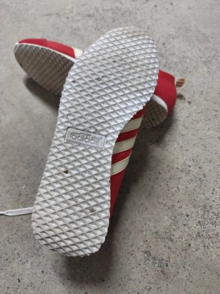 Zapatillas Adidas Rojas y Blancas