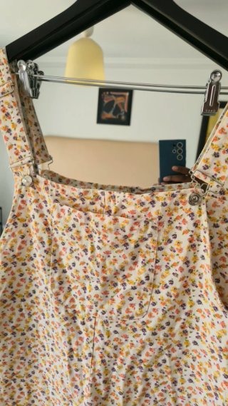 Peto floral Zara Talla L