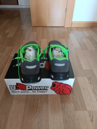 Zapatillas U-Power Talla 44 Gris/Verde