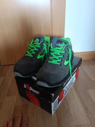 Zapatillas U-Power Talla 44 Gris/Verde