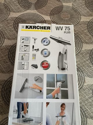 Karcher wv75 plus limpiadora de cristales nueva