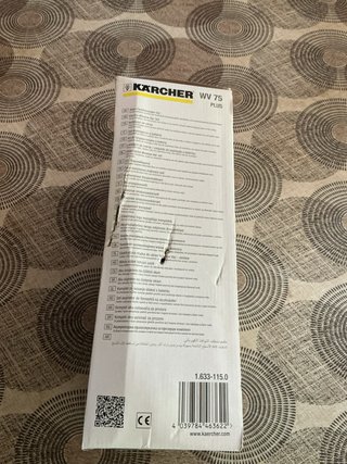Karcher wv75 plus limpiadora de cristales nueva