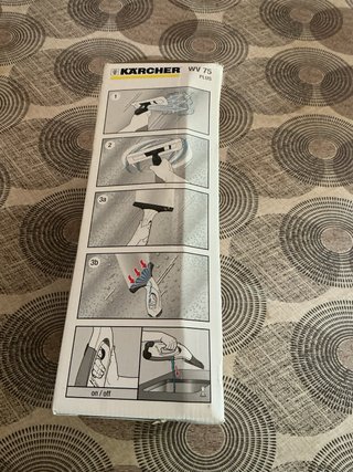 Karcher wv75 plus limpiadora de cristales nueva