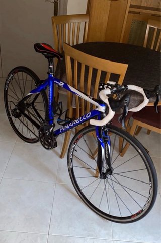 Bicicleta Pinarello Azul