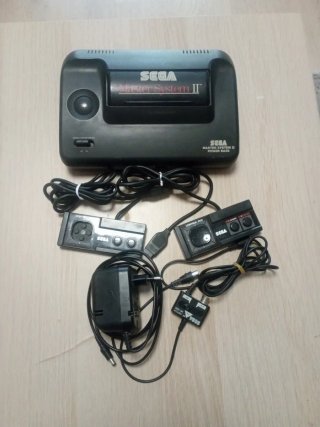 Sega Master System II Consola Negra