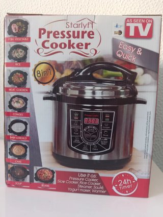 Olla Presión Eléctrica  4L con temporizador NUEVA