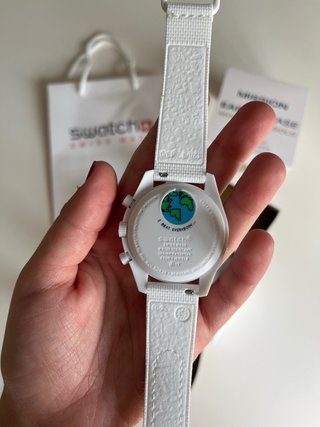 Omega x Swatch Moonswatch Mission to Earthphase Go