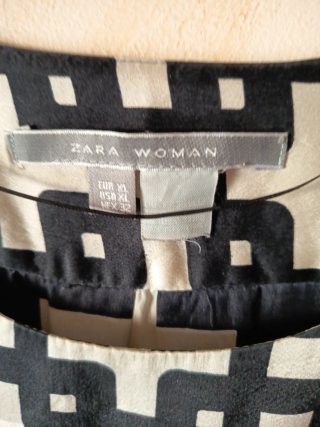Vestido Zara Geométrico Talla M