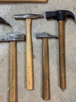 Conjunto de martillos de carpintería