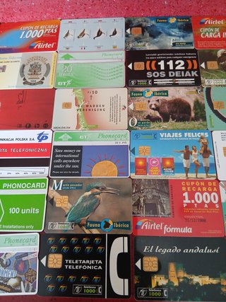 50 Schede Telefoniche Varie
