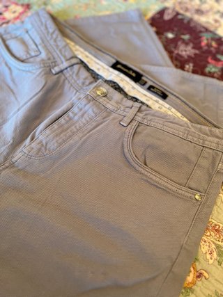 Pantalones Zara Celeste Talla M