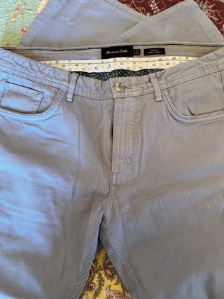 Pantalones Zara Celeste Talla M