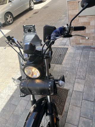Moto Macbor Rockster 125 Negra/Gris