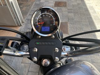 Moto Macbor Rockster 125 Negra/Gris