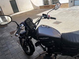 Moto Macbor Rockster 125 Negra/Gris