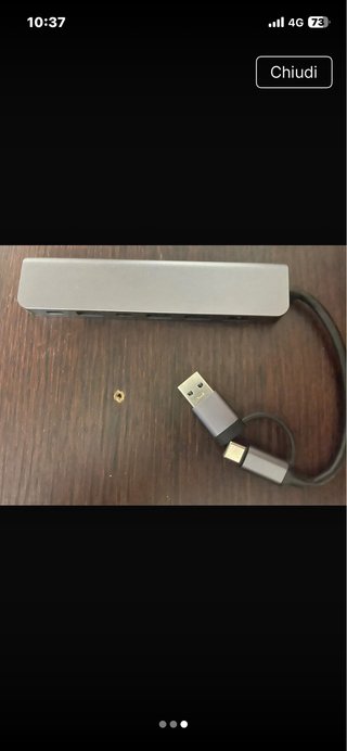 Hub USB 3.0 con 4 porte