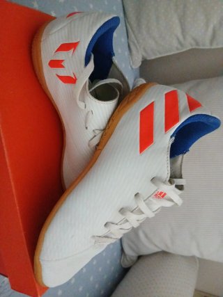 Zapatillas Adidas Fútbol Sala/Casual Blancas