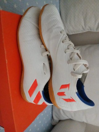 Zapatillas Adidas Fútbol Sala/Casual Blancas
