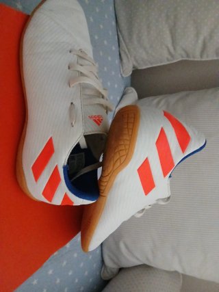 Zapatillas Adidas Fútbol Sala/Casual Blancas