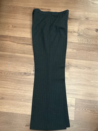 Pantalón de traje gris raya diplomática