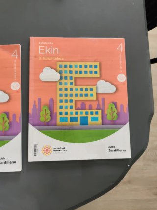 Euskara Ekin, 4 Lehen Hezkuntza, Arindu bizkarr...