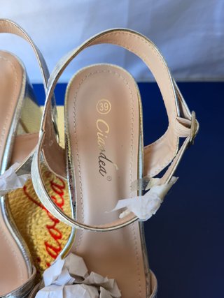 Scarpe da Donna Argentate con Tacco Ciaodea