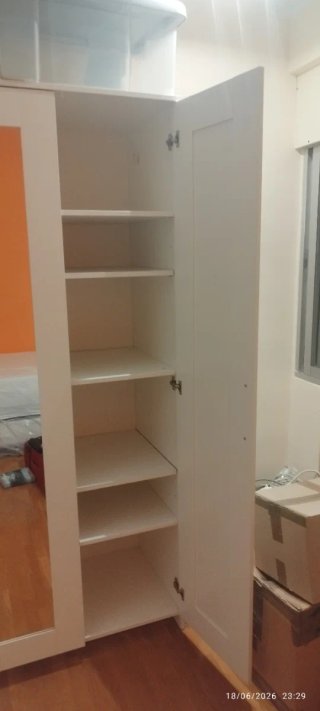 Armario BRIMNES 3 puertas blanco