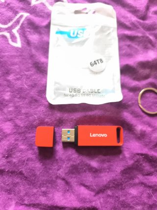 Pendrive Lenovo 64TB USB Cable Micro USB