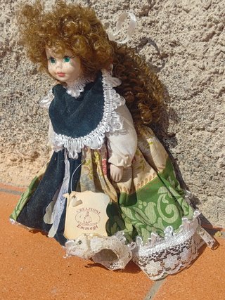 Bambola porcellana capodimonte "Creazioni Emmegi"