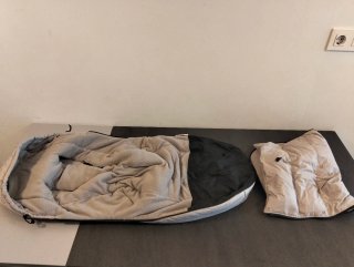 Saco Bugaboo Polar Gris