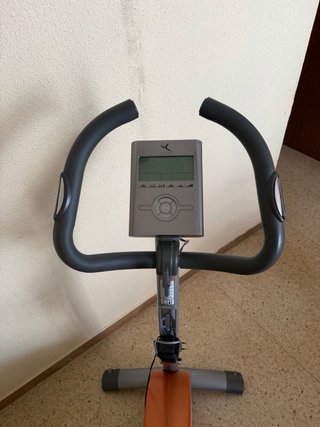 Bicicleta Estática Naranja y Gris SOLO ESTA SEMANA