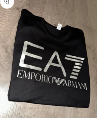 Camiseta Emporio Armani EA7 Negra