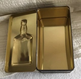 Caja Metálica Ballantines Gold Seal 12 Años