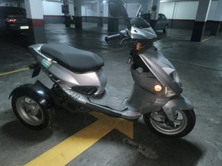 PGO T-Rex 50 Plata Scooter