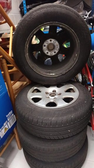 Llantas Audi A4 B6 2002 + Ruedas